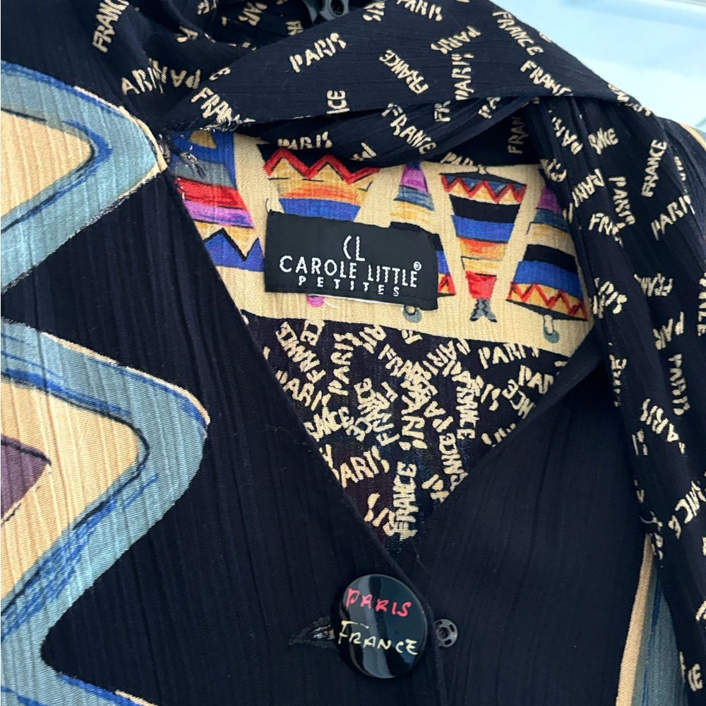 Charlotte Colorful Geometric Patterned Jacket - Picture 3 of 5